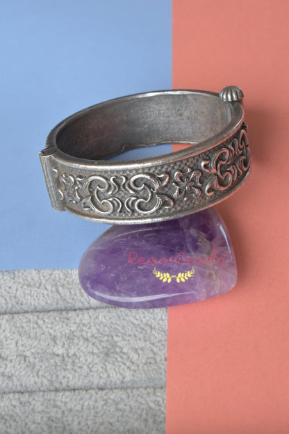 silver look alike bangle