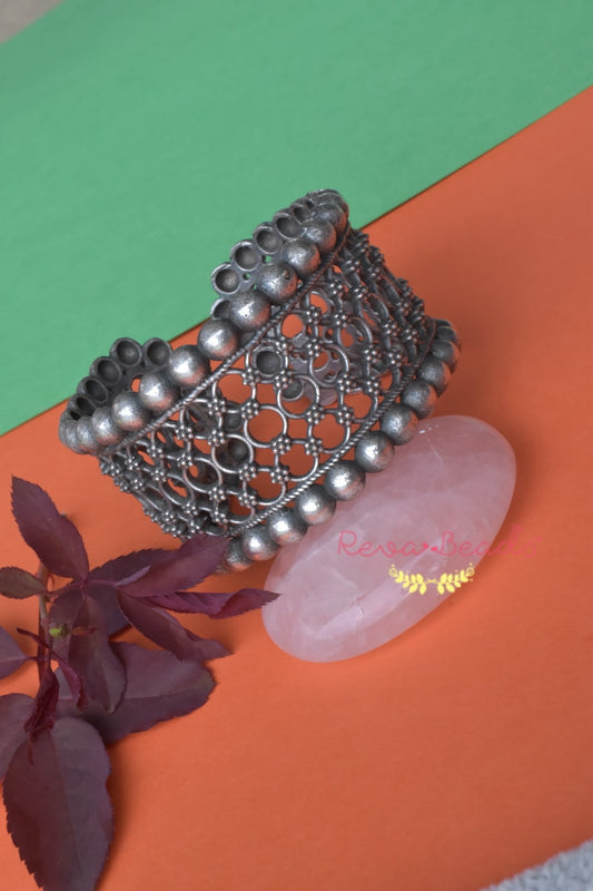 oxidised silver bracelet